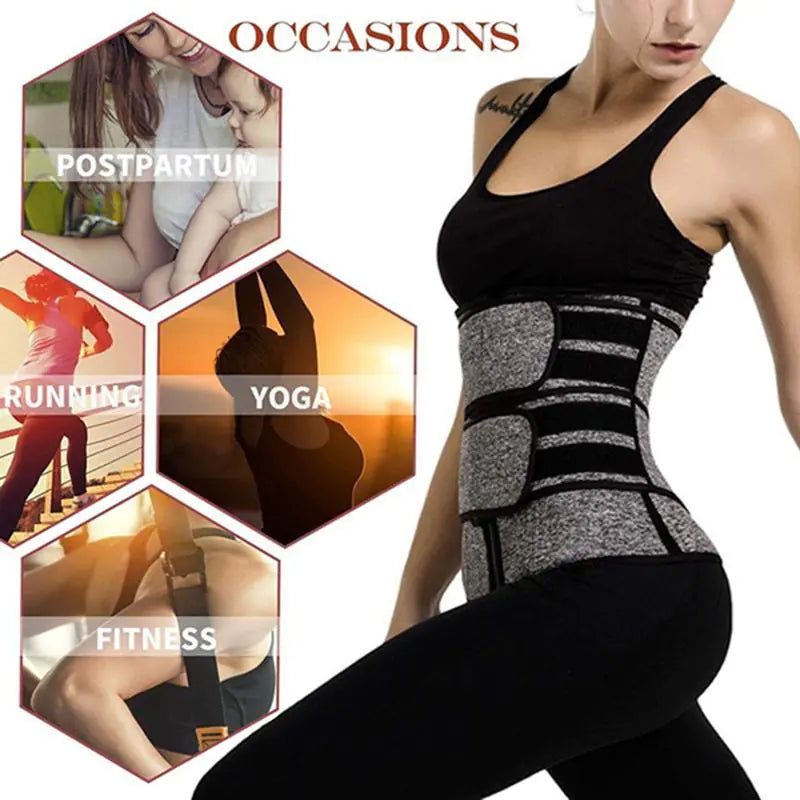 Waist Trainer for Women – Slimming Body Shaper Corset Belt | Tummy Control, Posture Support, Workout Waist Cincher