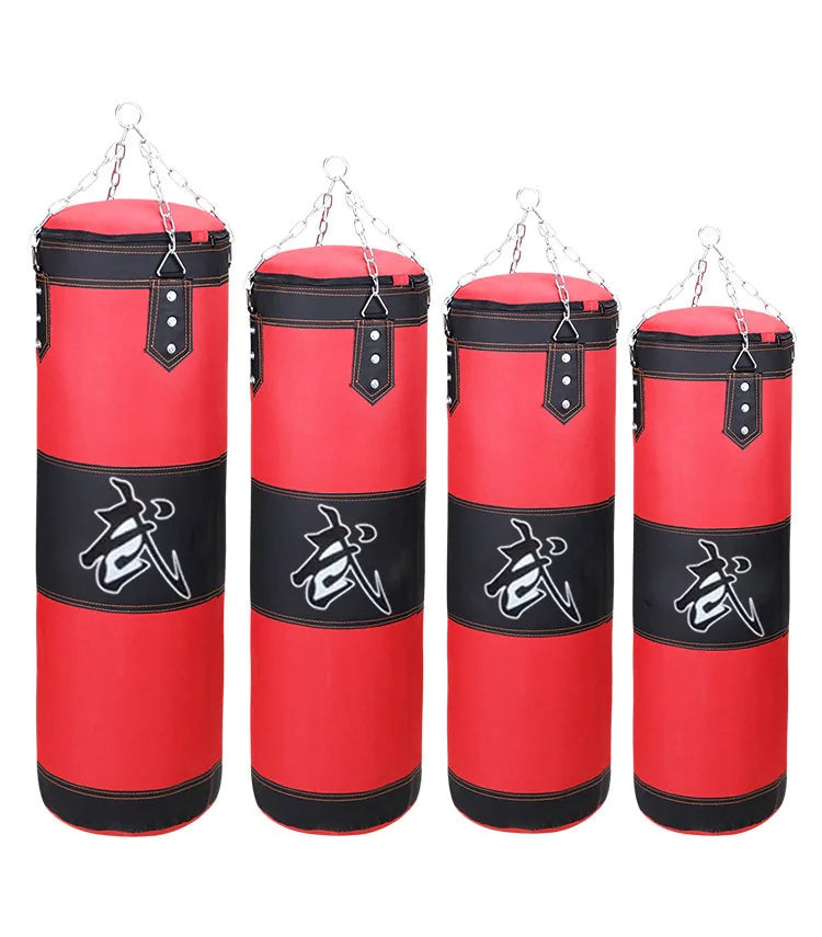 Boxing Hanging Sanda Sandbag – Durable Hollow Punching Bag for Home Gym, MMA & Boxing Training