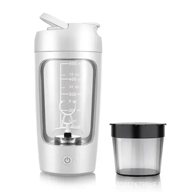 Electric Portable Whey Protein Shaker Bottle – USB Rechargeable Vortex Blender for Smooth Shakes, Pre-Workout, and Gym Supplements