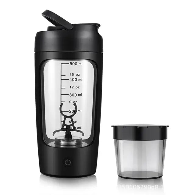 Electric Portable Whey Protein Shaker Bottle – USB Rechargeable Vortex Blender for Smooth Shakes, Pre-Workout, and Gym Supplements