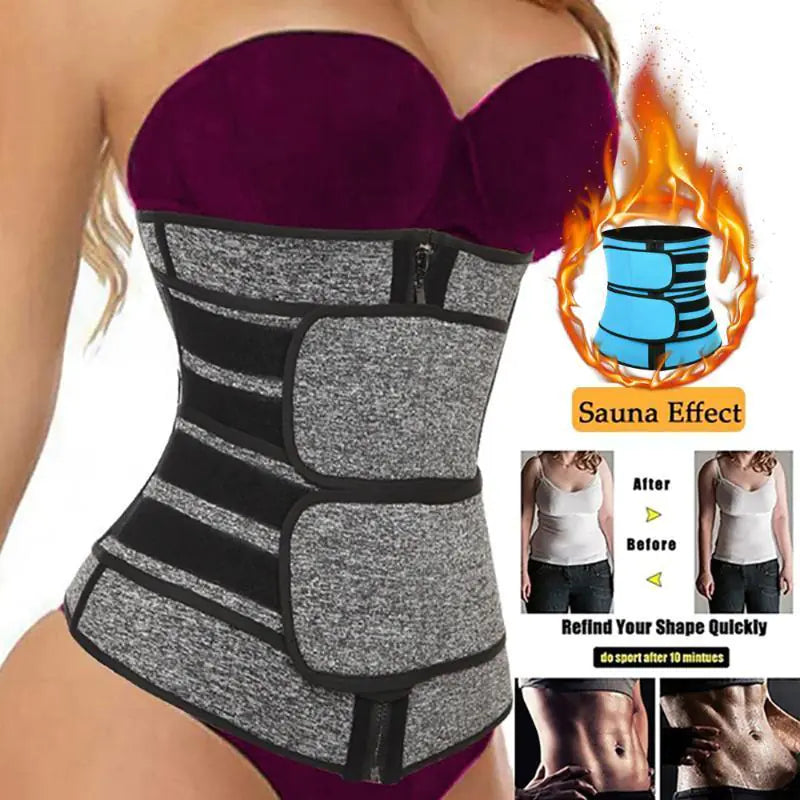 Waist Trainer for Women – Slimming Body Shaper Corset Belt | Tummy Control, Posture Support, Workout Waist Cincher