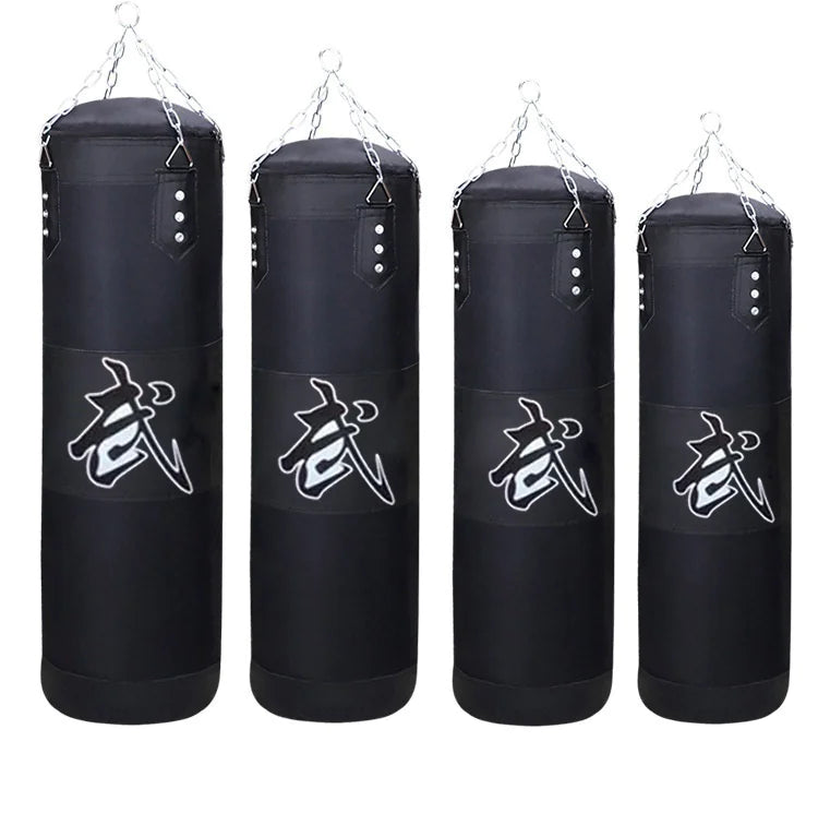 Boxing Hanging Sanda Sandbag – Durable Hollow Punching Bag for Home Gym, MMA & Boxing Training