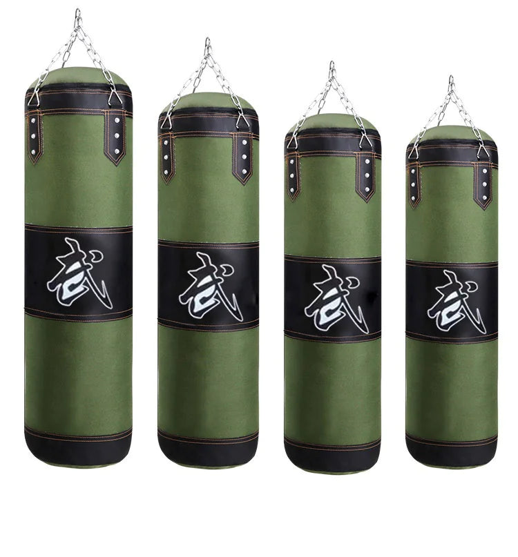 Boxing Hanging Sanda Sandbag – Durable Hollow Punching Bag for Home Gym, MMA & Boxing Training