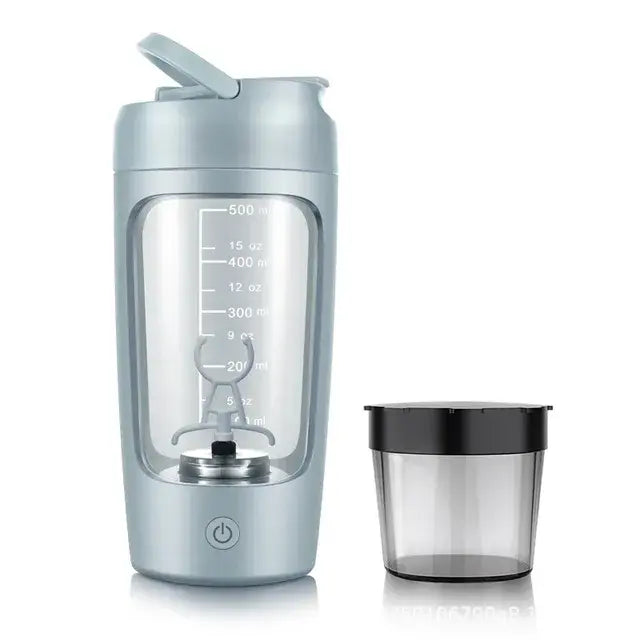 Electric Portable Whey Protein Shaker Bottle – USB Rechargeable Vortex Blender for Smooth Shakes, Pre-Workout, and Gym Supplements
