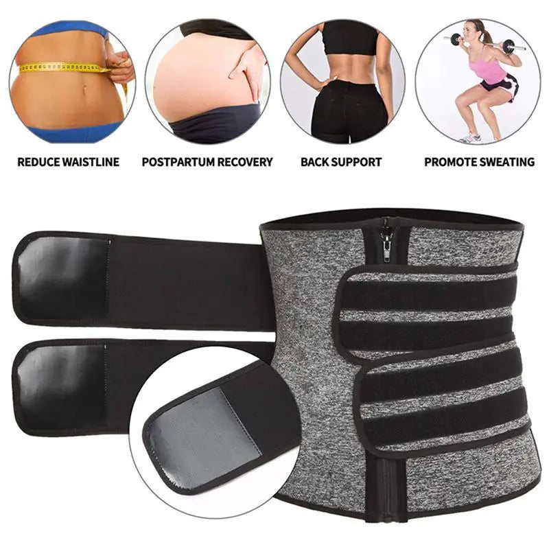 Waist Trainer for Women – Slimming Body Shaper Corset Belt | Tummy Control, Posture Support, Workout Waist Cincher