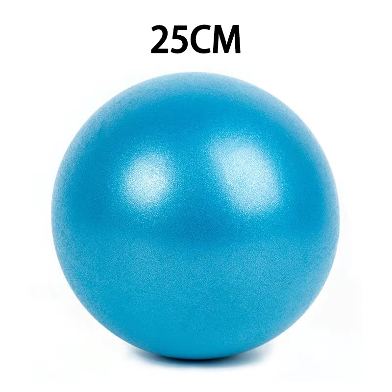 25Cm Pilates Ball Explosion Proof Yoga Core Ball Indoor Balance Fitness Ball Pilates Yoga Fitness Equipment