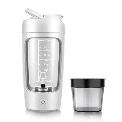Electric Portable Whey Protein Shaker Bottle – USB Rechargeable Vortex Blender for Smooth Shakes, Pre-Workout, and Gym Supplements