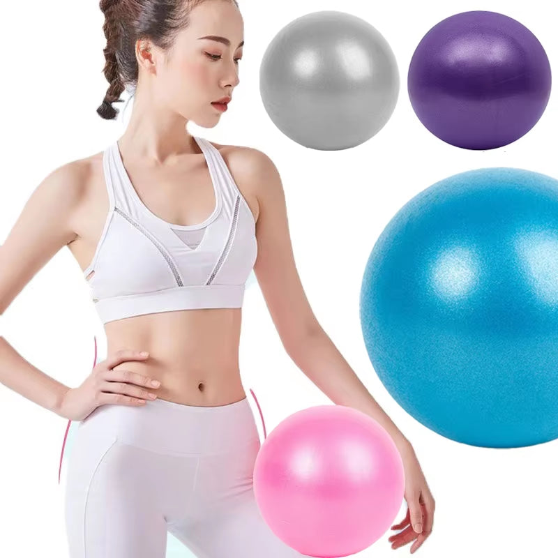 25Cm Pilates Ball Explosion Proof Yoga Core Ball Indoor Balance Fitness Ball Pilates Yoga Fitness Equipment