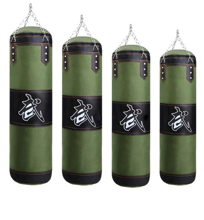 Boxing Hanging Sanda Sandbag – Durable Hollow Punching Bag for Home Gym, MMA & Boxing Training